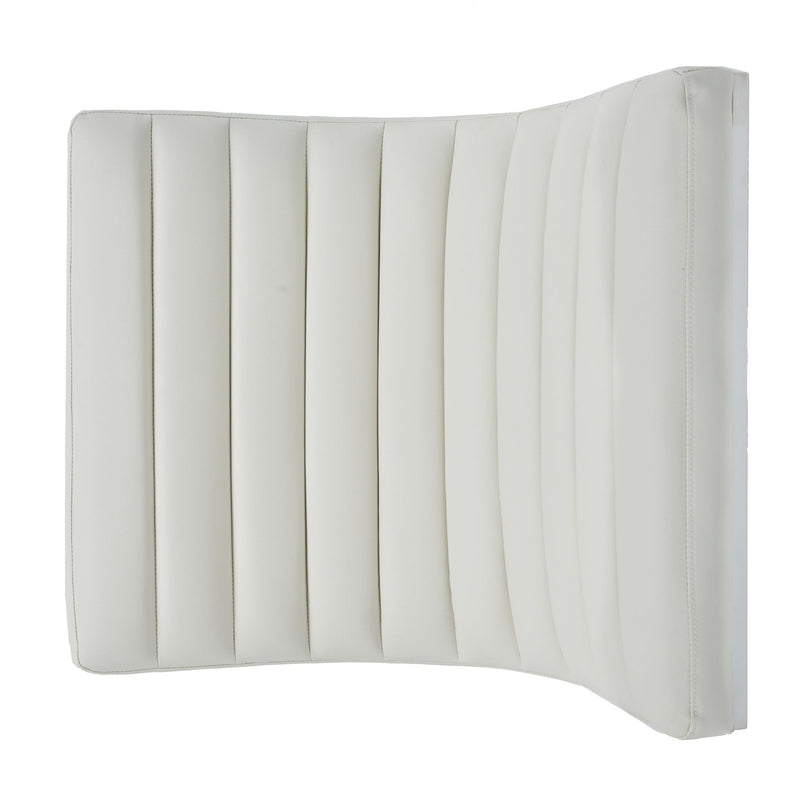 Wilmouth Roll Occasional Chair - White by HouseOfZazla