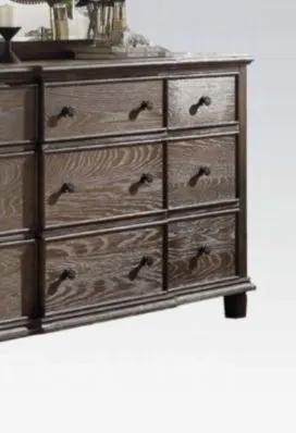 Baudouin - Weathered Dresser - Oak by Unique Piece Furniture