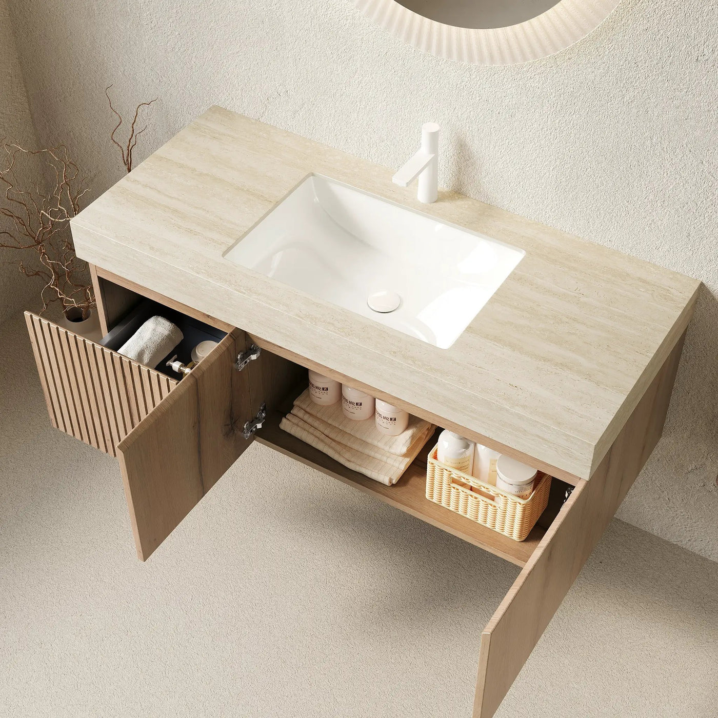 MURI 48" Bathroom Vanity & Sink by HouseOfZazla