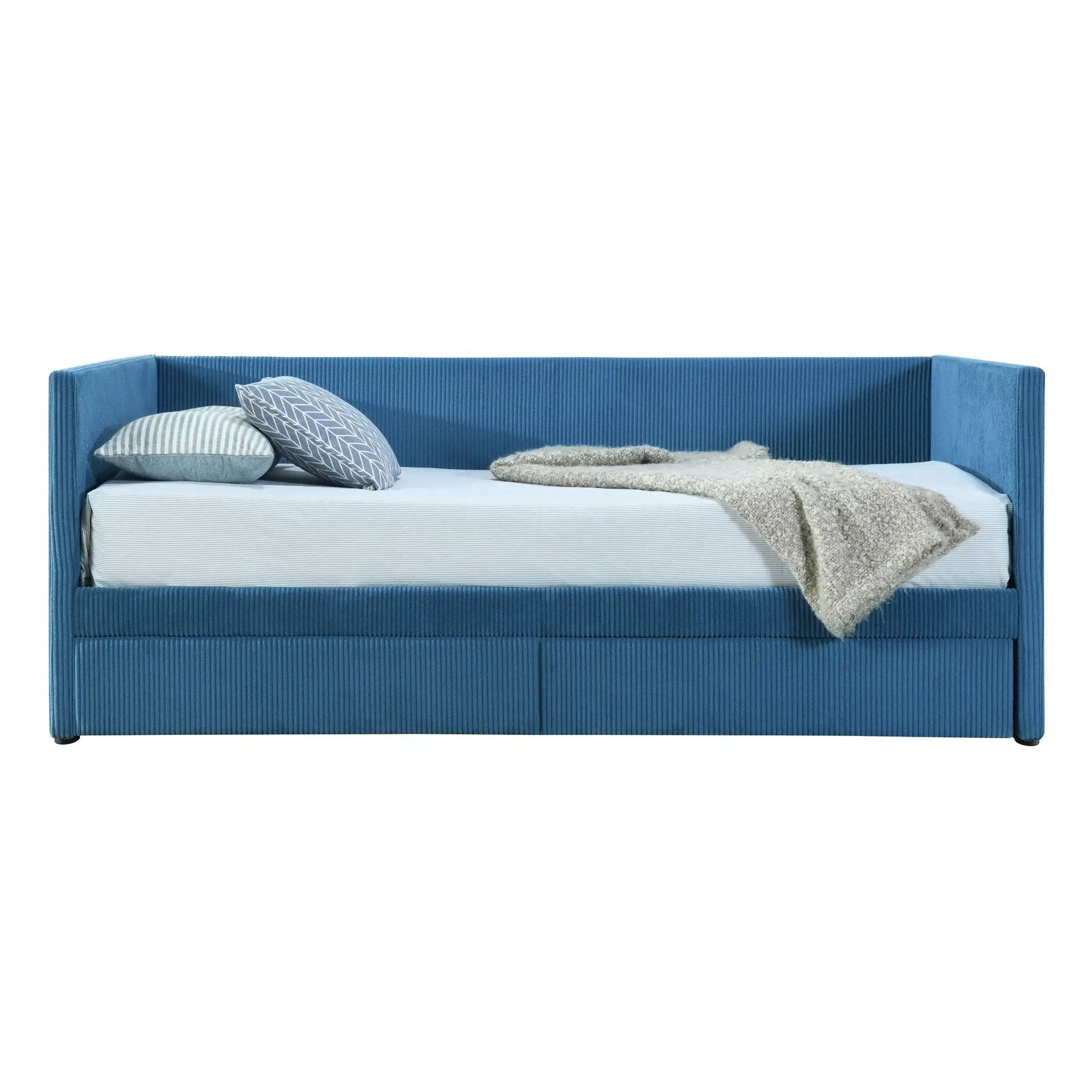 Daybed With Two Drawers And Wood Slat by Unique Piece Furniture