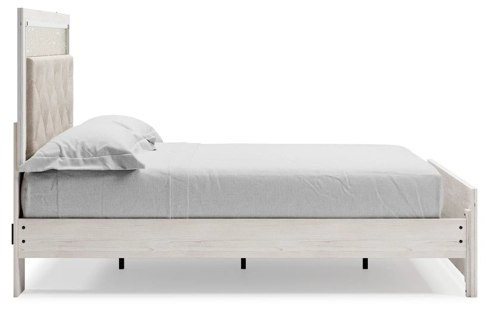 Altyra - Queen Panel Bed With Roll Slats - White by Unique Piece Furniture