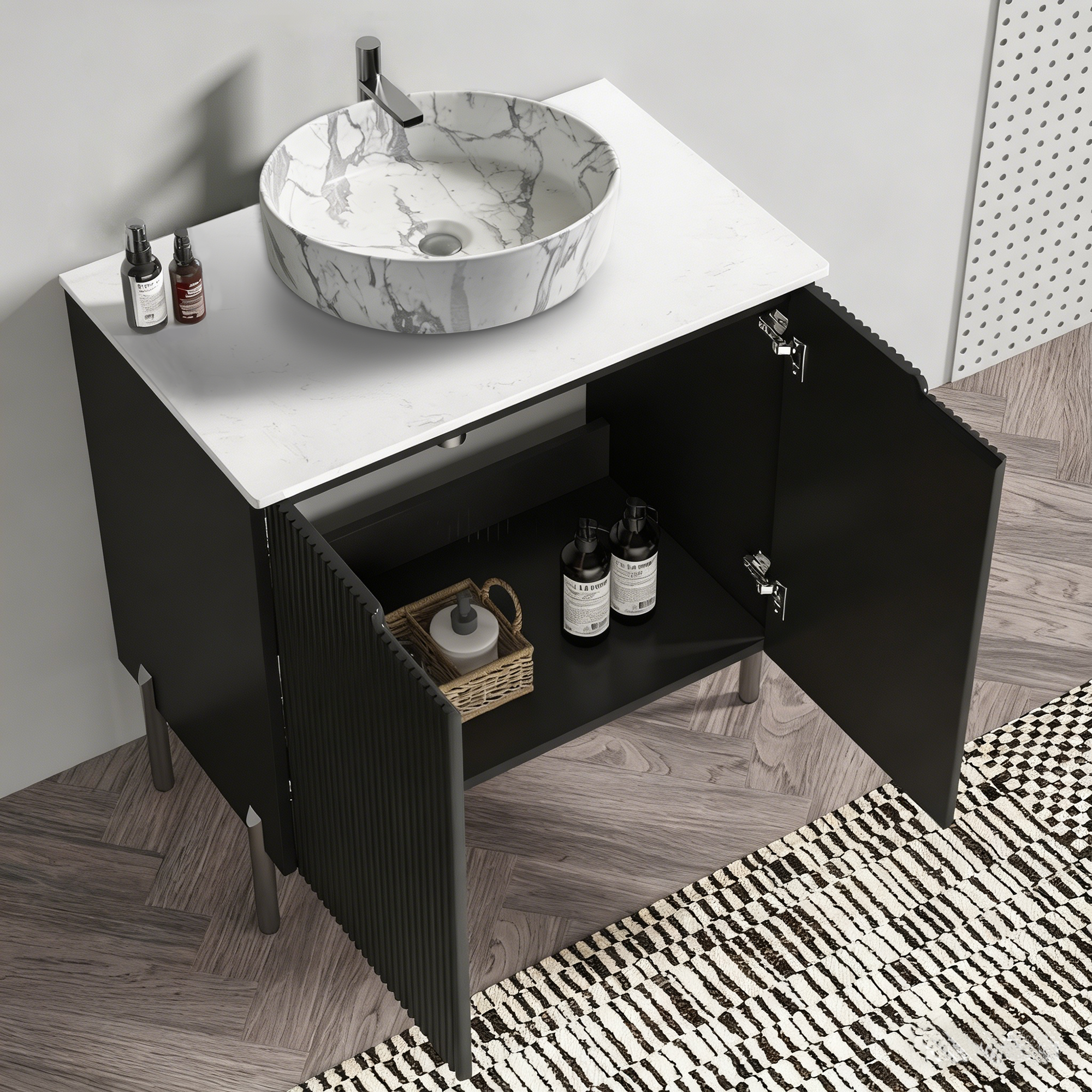 Torino 30F" Bathroom Vanity with Sink by HouseOfZazla