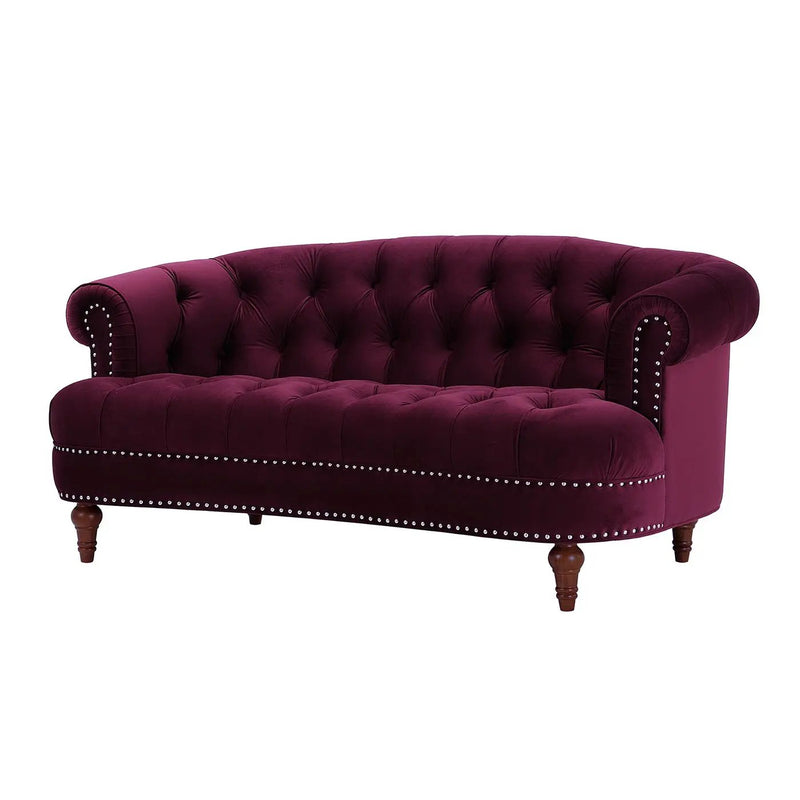 La Rosa - Victorian Chesterfield Loveseat by Unique Piece Furniture