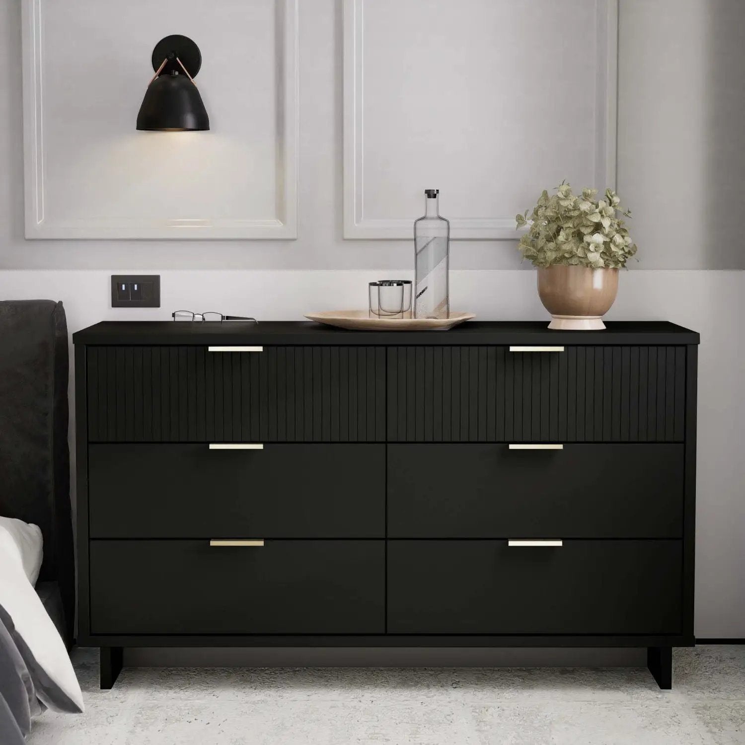 Granville - Dresse With 6 Drawers by HouseOfZazla