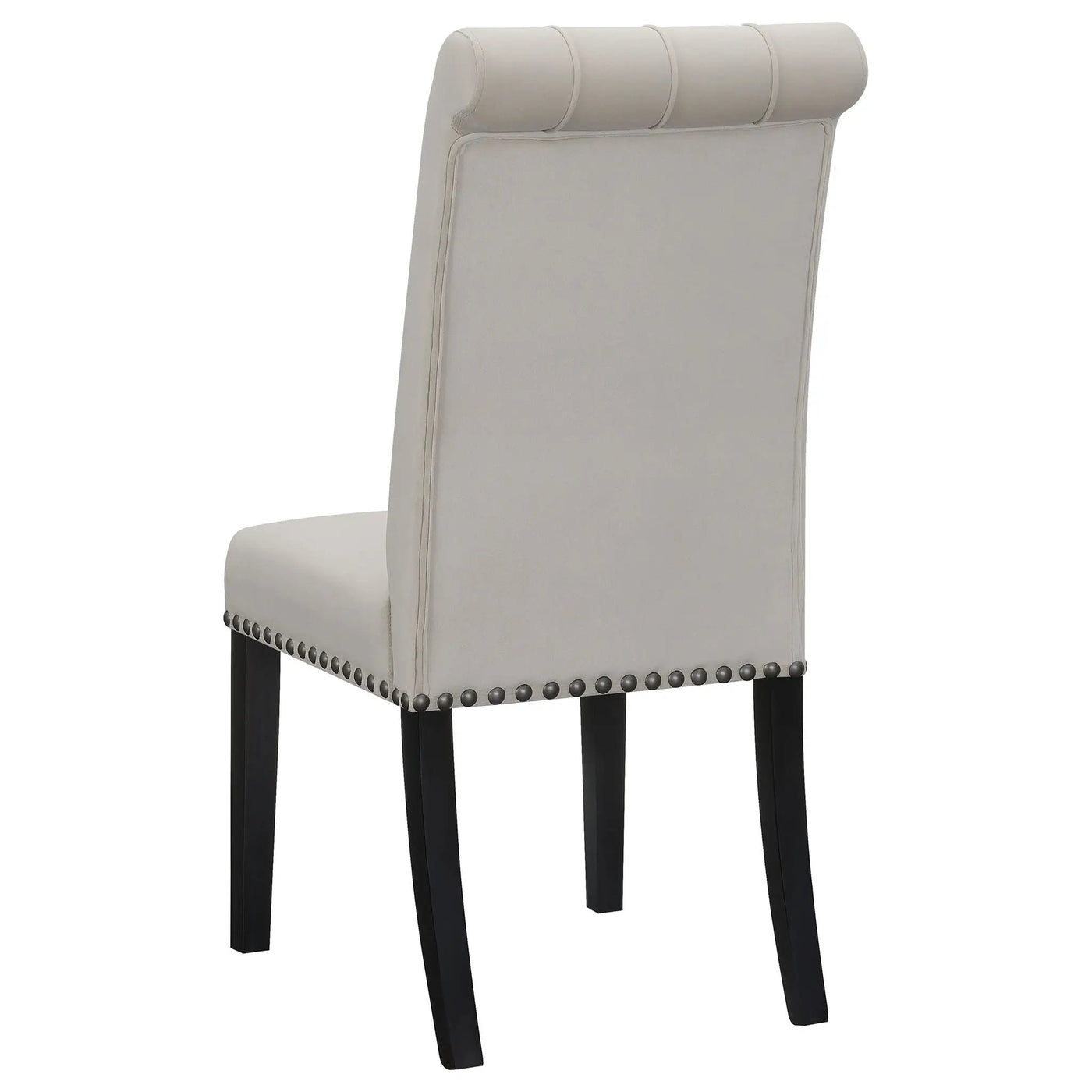 Tufted Rolled Backrest Side Chairs (Set of 2) by HouseOfZazla