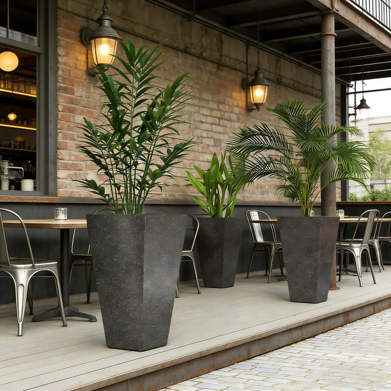 Stackable Taper Planters, Set of 3 by HouseOfZazla