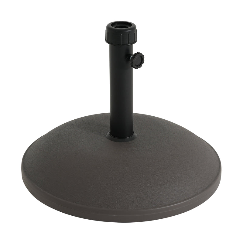 Ander Outdoor 68-Pound Round Umbrella Base - Brown by HouseOfZazla