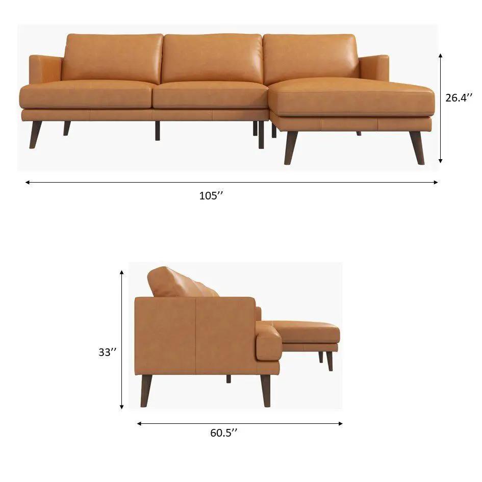 Lore - High Quality L-Shaped Sectional by Unique Piece Furniture