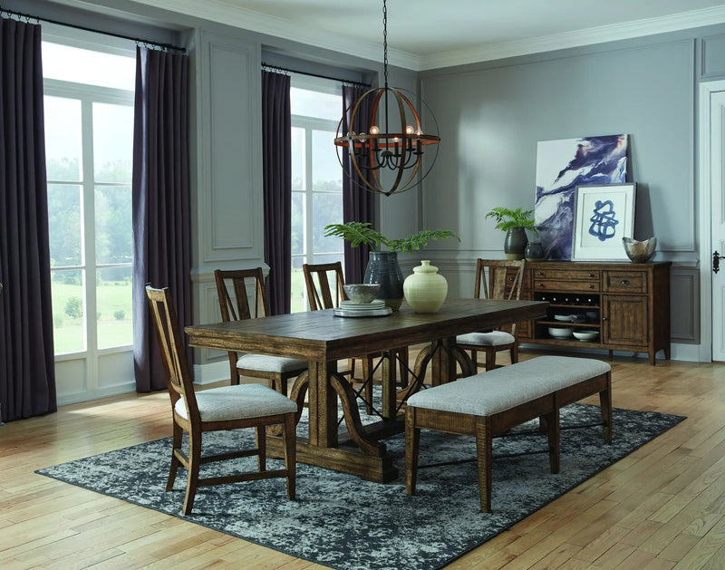 Bay Creek - Trestle Dining Table - Toasted Nutmeg by Unique Piece Furniture