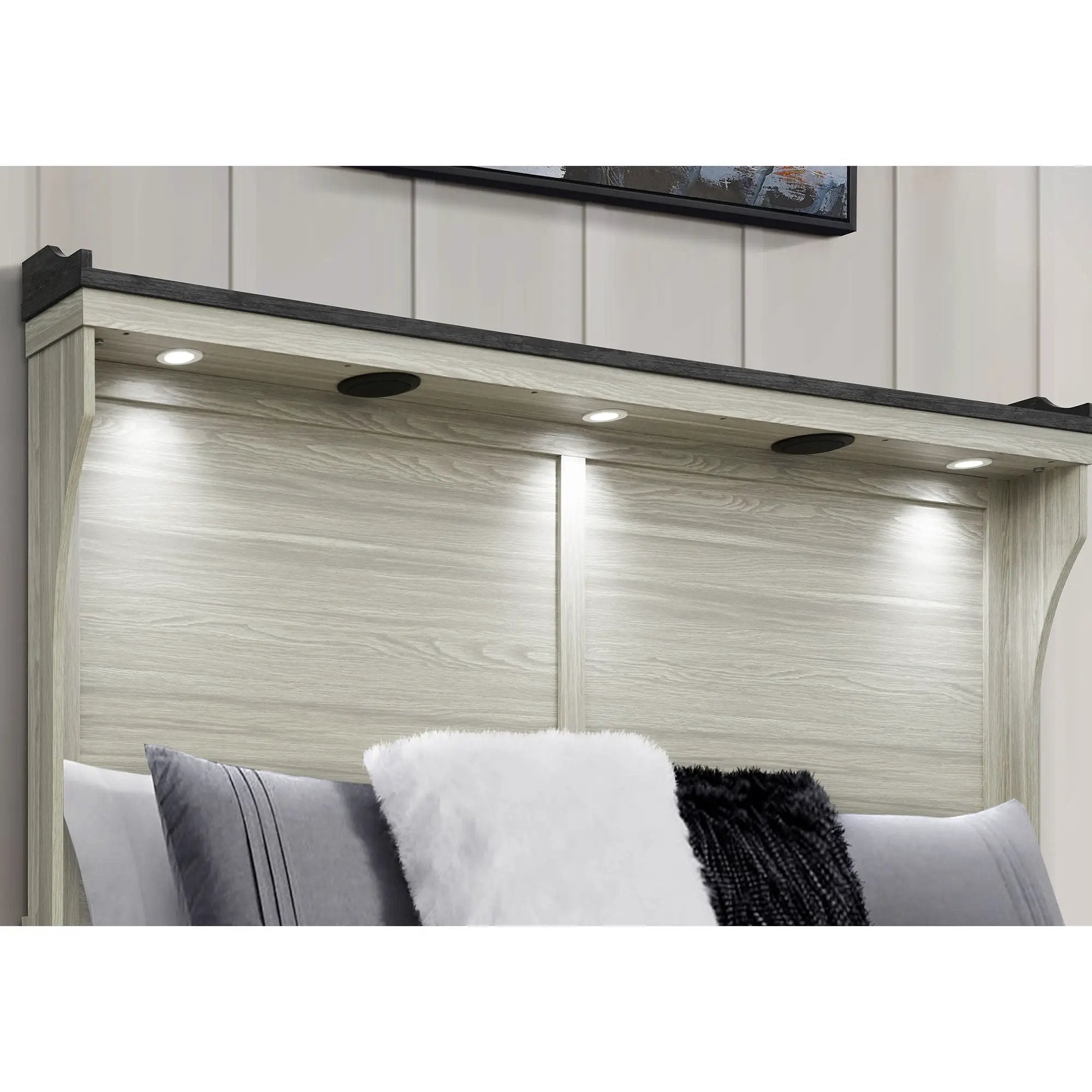 Augusta - Bed With Lit Headboard by Unique Piece Furniture