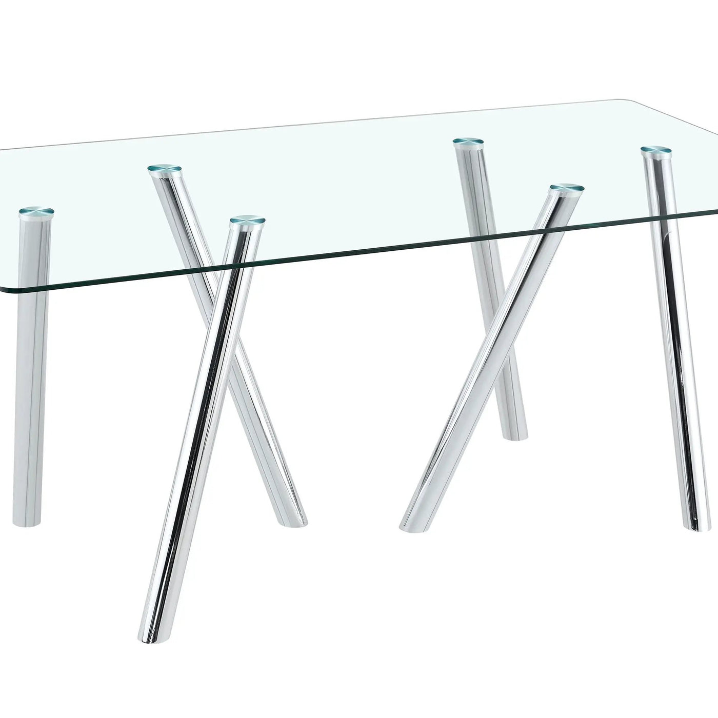 Dining Table With Transparent Surface by HouseOfZazla