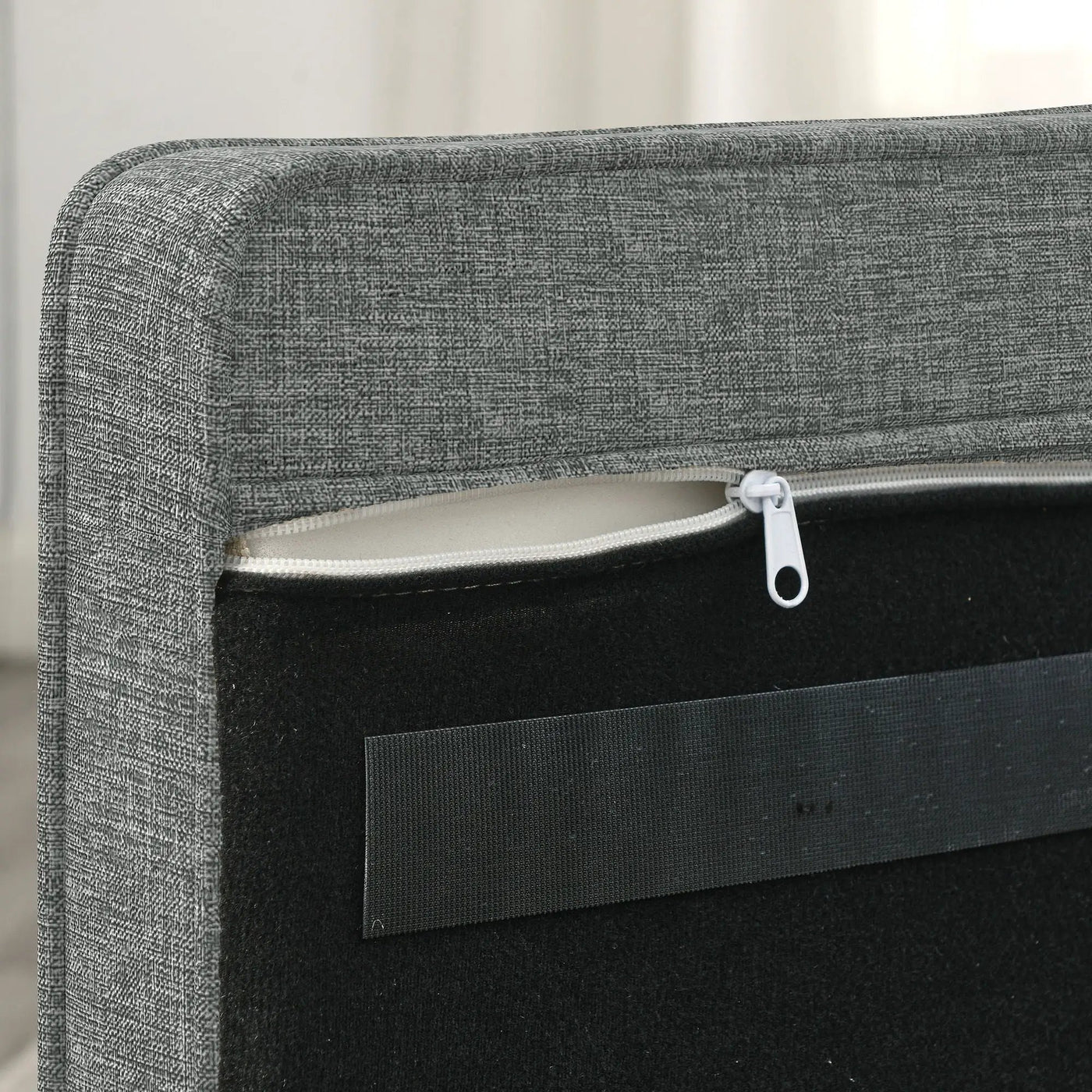 Modern Elegant Rectangle Pet Bed, Durable Elevated Dog Sofa by HouseOfZazla
