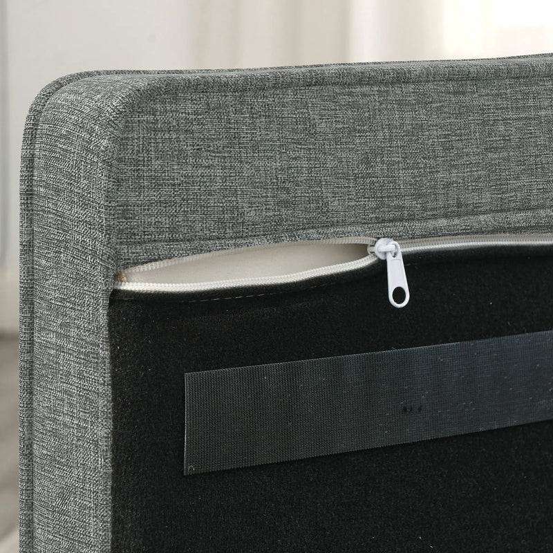 Modern Elegant Rectangle Pet Bed, Durable Elevated Dog Sofa by HouseOfZazla