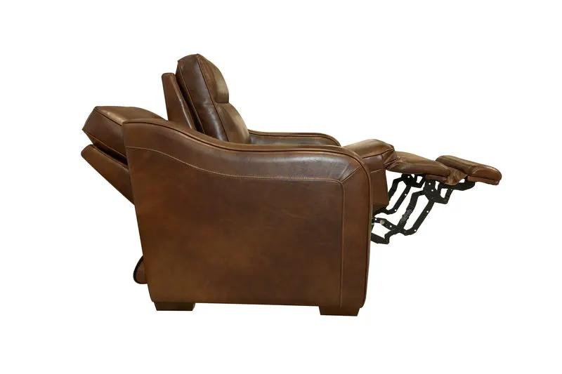 Grady - Power Loveseat Recliner With Power And Power Headrest, Power Lumbar - Cocoa by Unique Piece Furniture