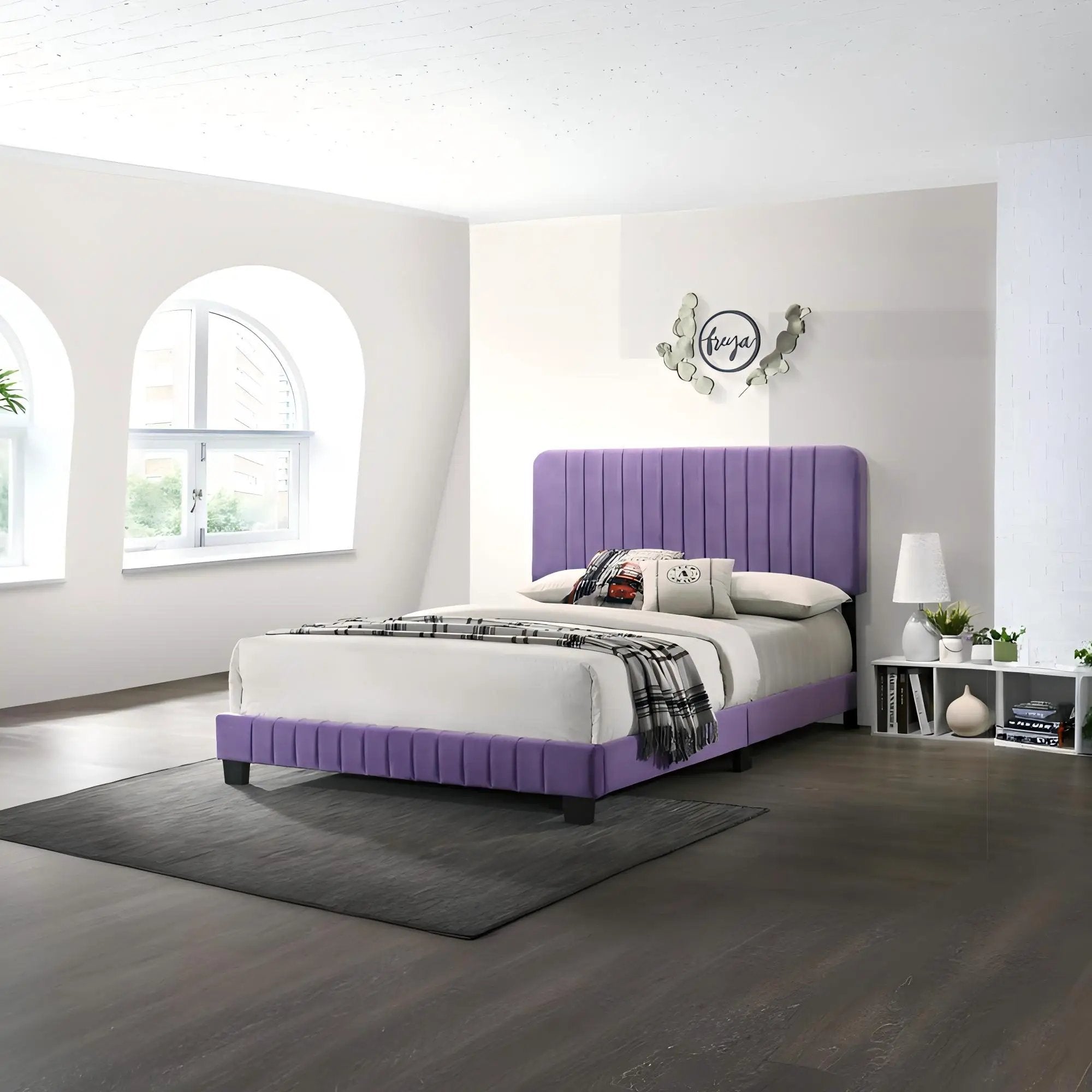 Channel Tufted Bed by HouseOfZazla