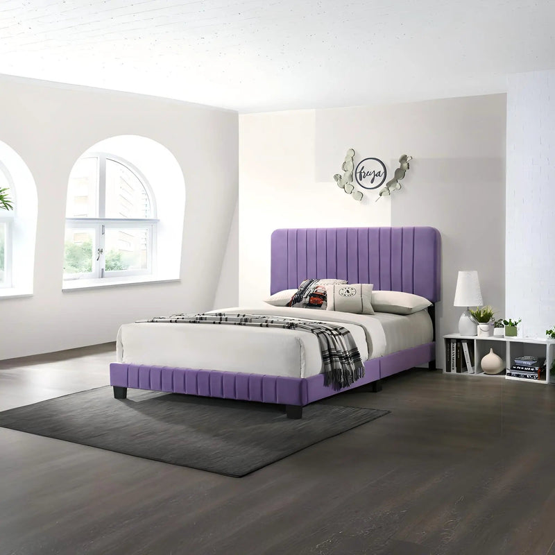Channel Tufted Bed by HouseOfZazla