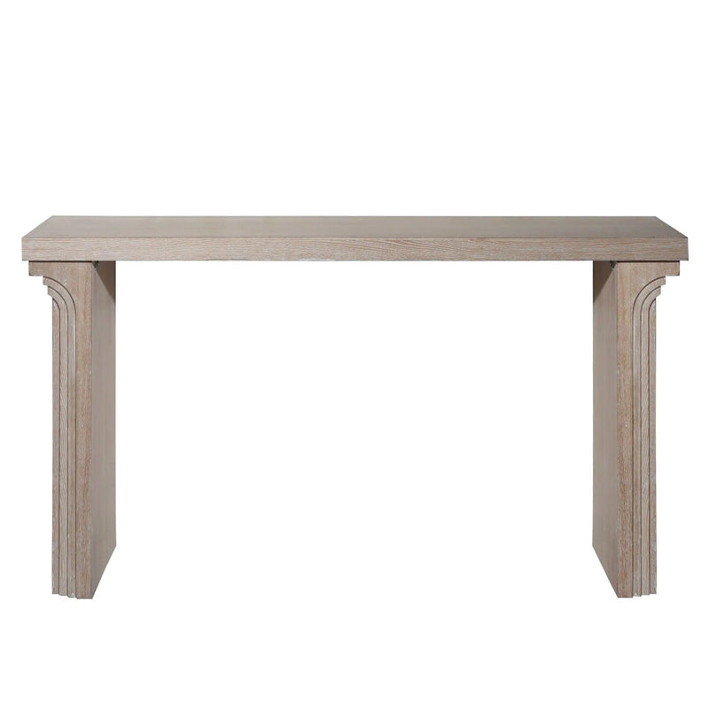 Console Table With Decorative Molding by Unique Piece Furniture
