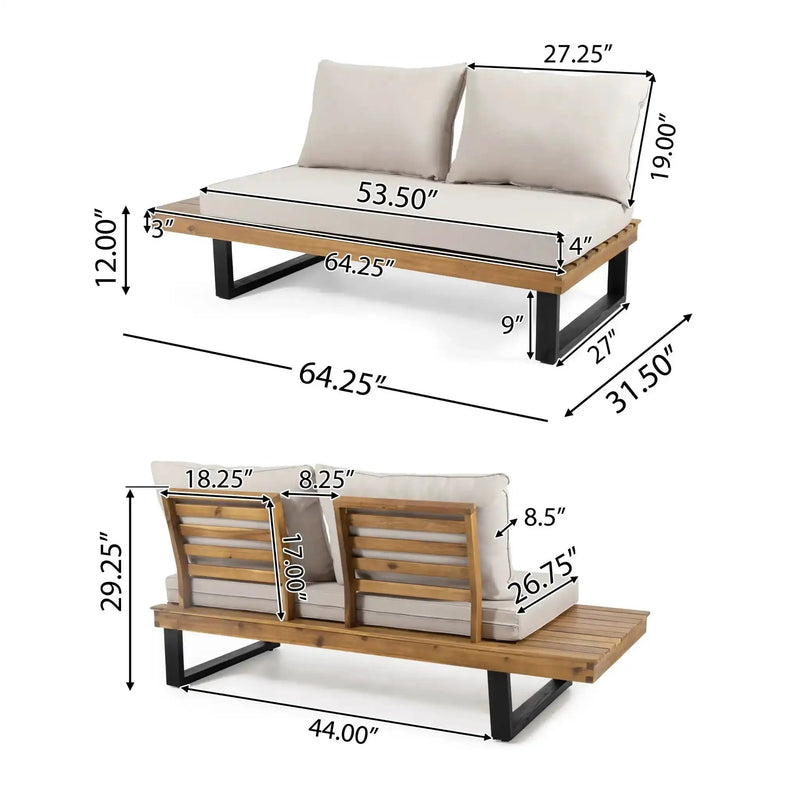 Sebastian - 2 Seater Sofa by HouseOfZazla