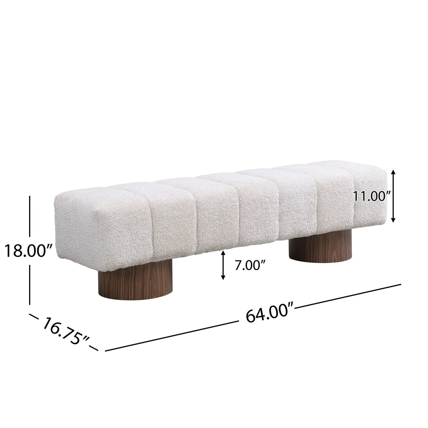 Upholstered Dining Bench For Dining Room by HouseOfZazla
