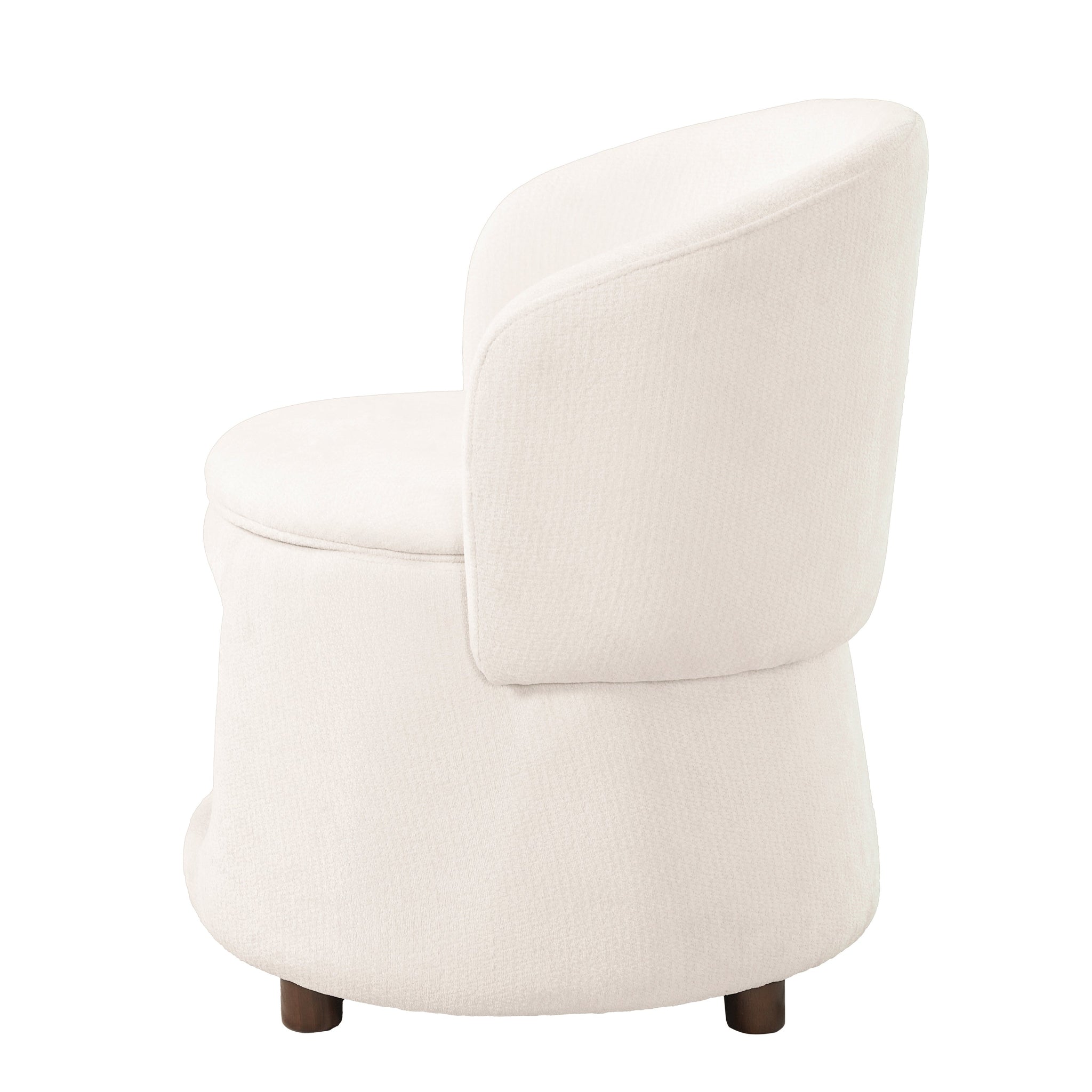 Beige Pet Friendly Chair with Hidden Pet Nook, Convertible Stool, Storage Seat by HouseOfZazla