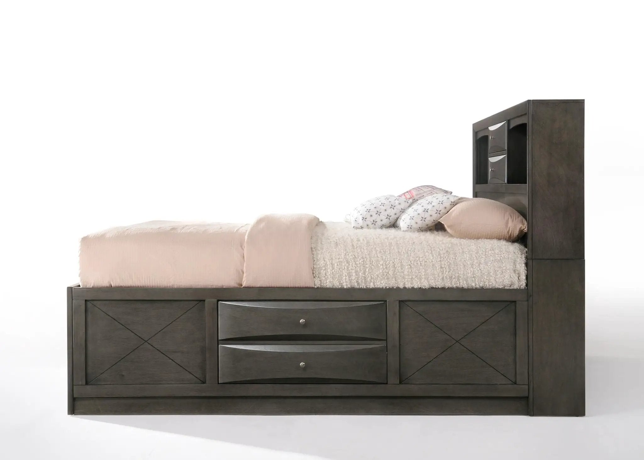Ireland - Bed With Storage by Unique Piece Furniture