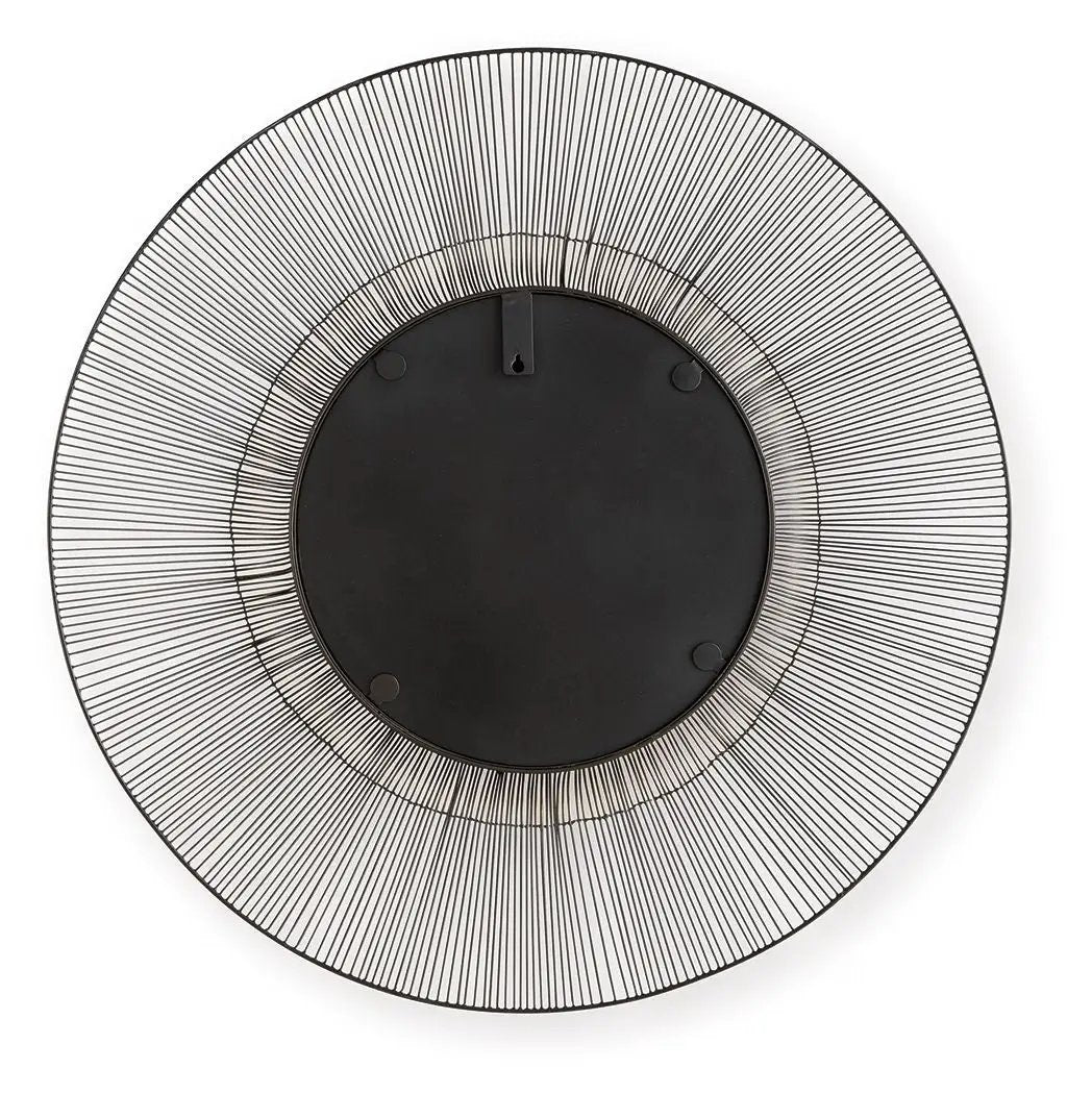 Dallmen - Accent Mirror - Black / Gold Finish by Unique Piece Furniture