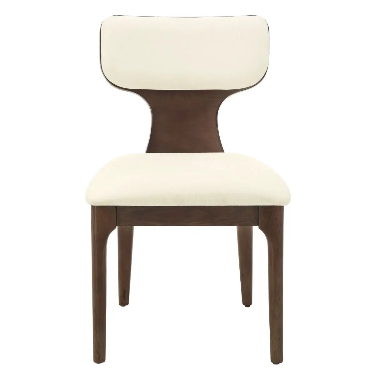 Koen - Side Chair (Set of 2) - Beige / Brown Oak by Unique Piece Furniture