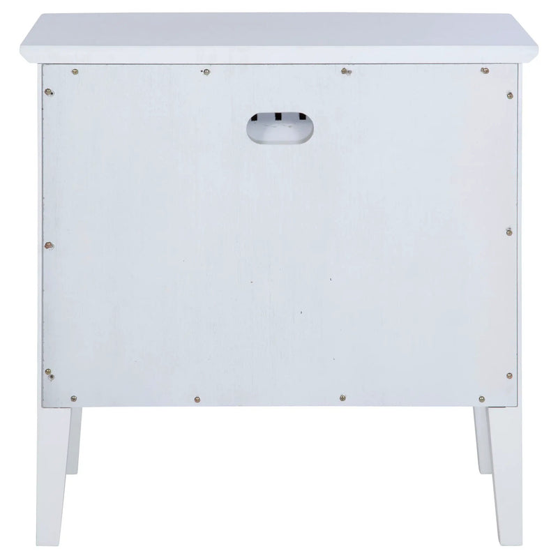Talia - 1 Drawer Nightstand - White