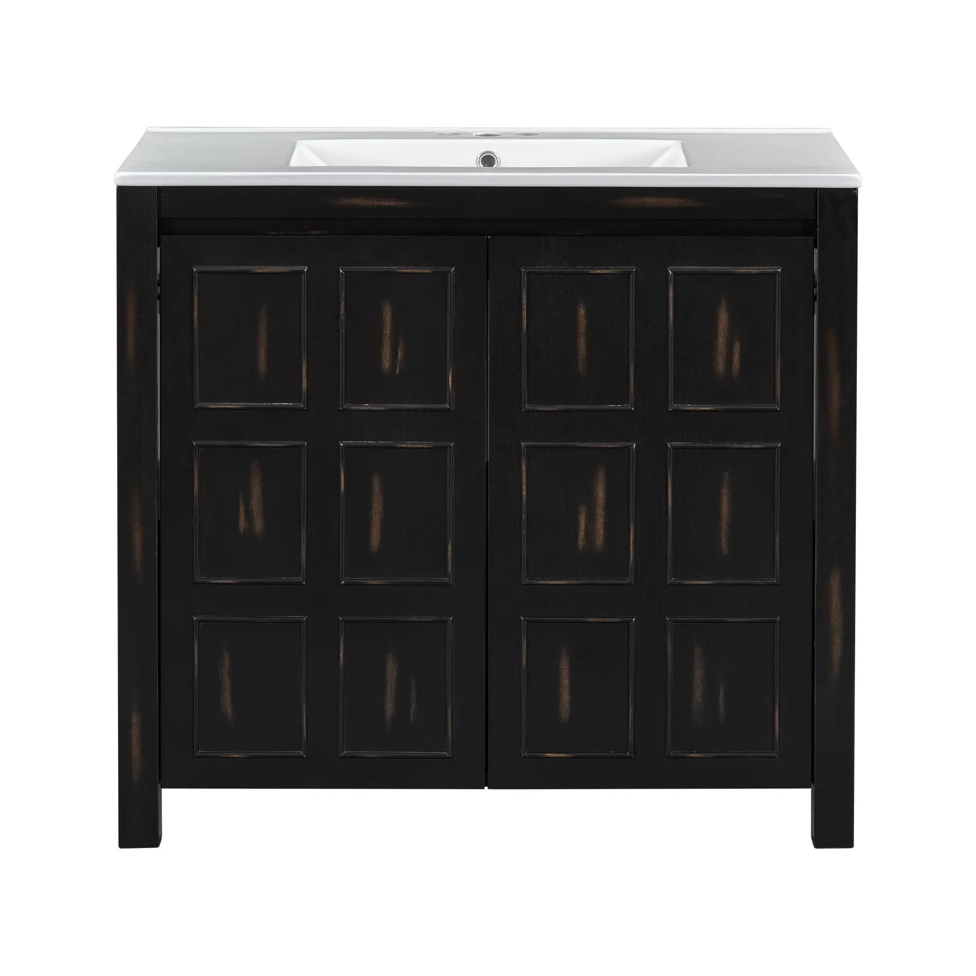 Bathroom Vanity Organizer With Sink, Combo Cabinet Set, Bathroom Storage Cabinet by Unique Piece Furniture
