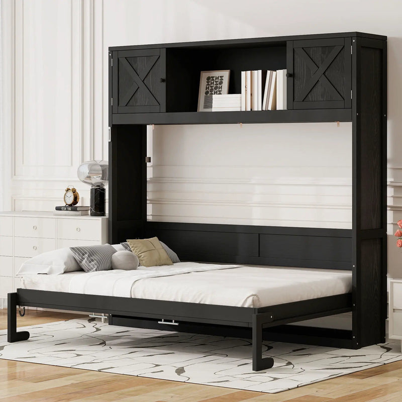 Murphy Bed With Storage Cabinets by Unique Piece Furniture