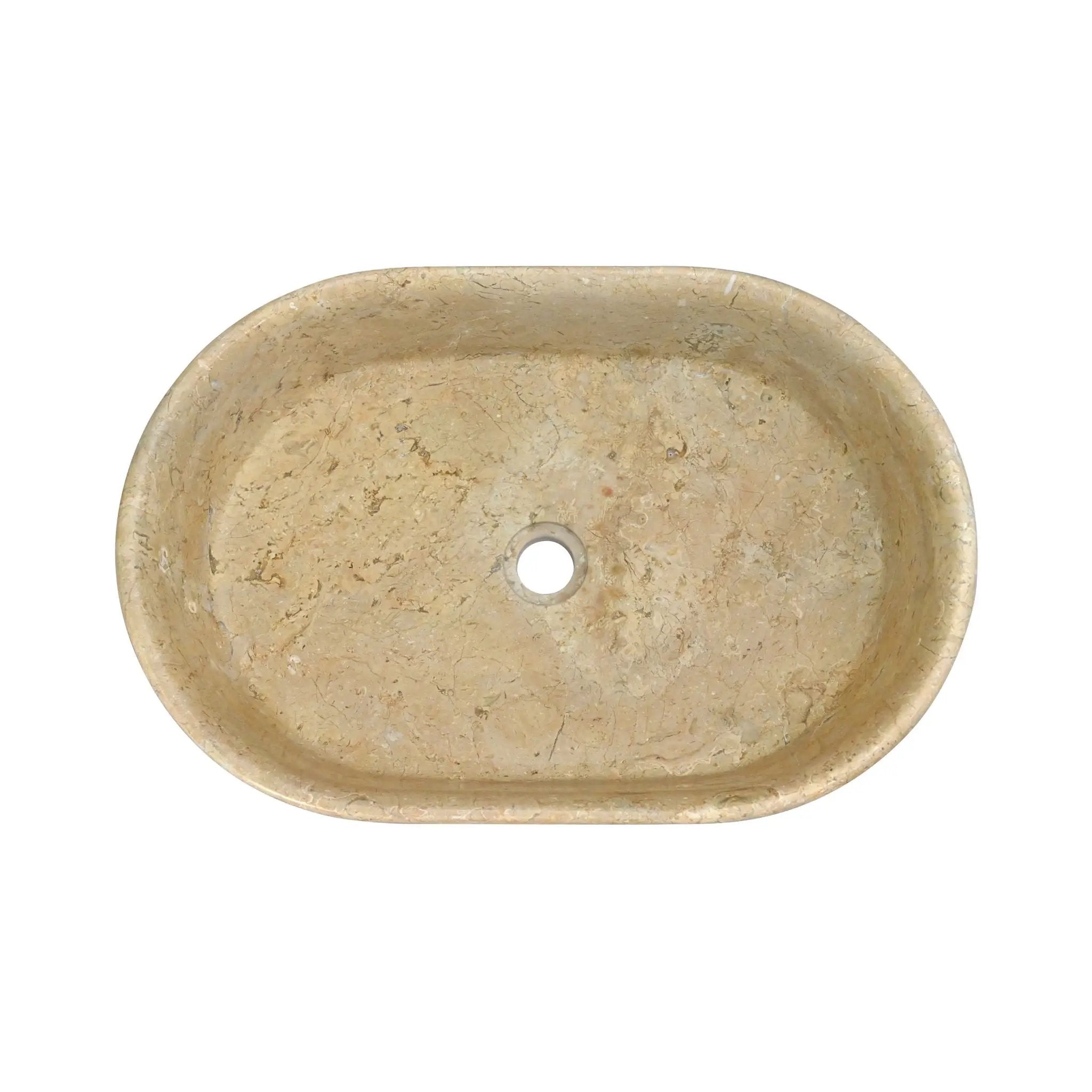 Bathroom Vessel Sink, Semi Polished Surface by HouseOfZazla