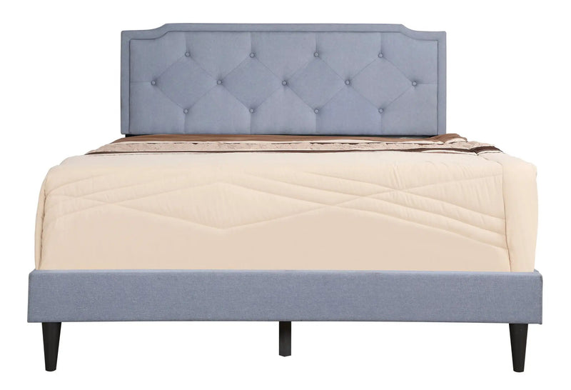Button Tufted Bed Charming For Cozy Spaces by HouseOfZazla