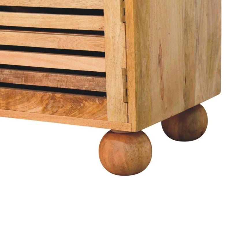 Shutter Shoe Rack With 2 Drawers - Beige by HouseOfZazla