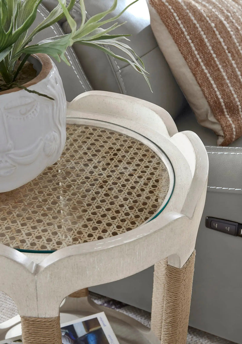 Sunset Cove - Drum Table by Unique Piece Furniture