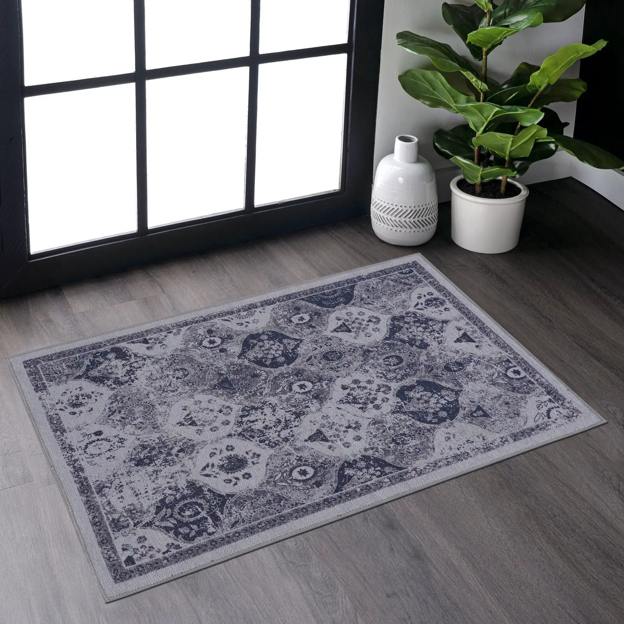 Maval - Stunning Washable Area Rug by Unique Piece Furniture