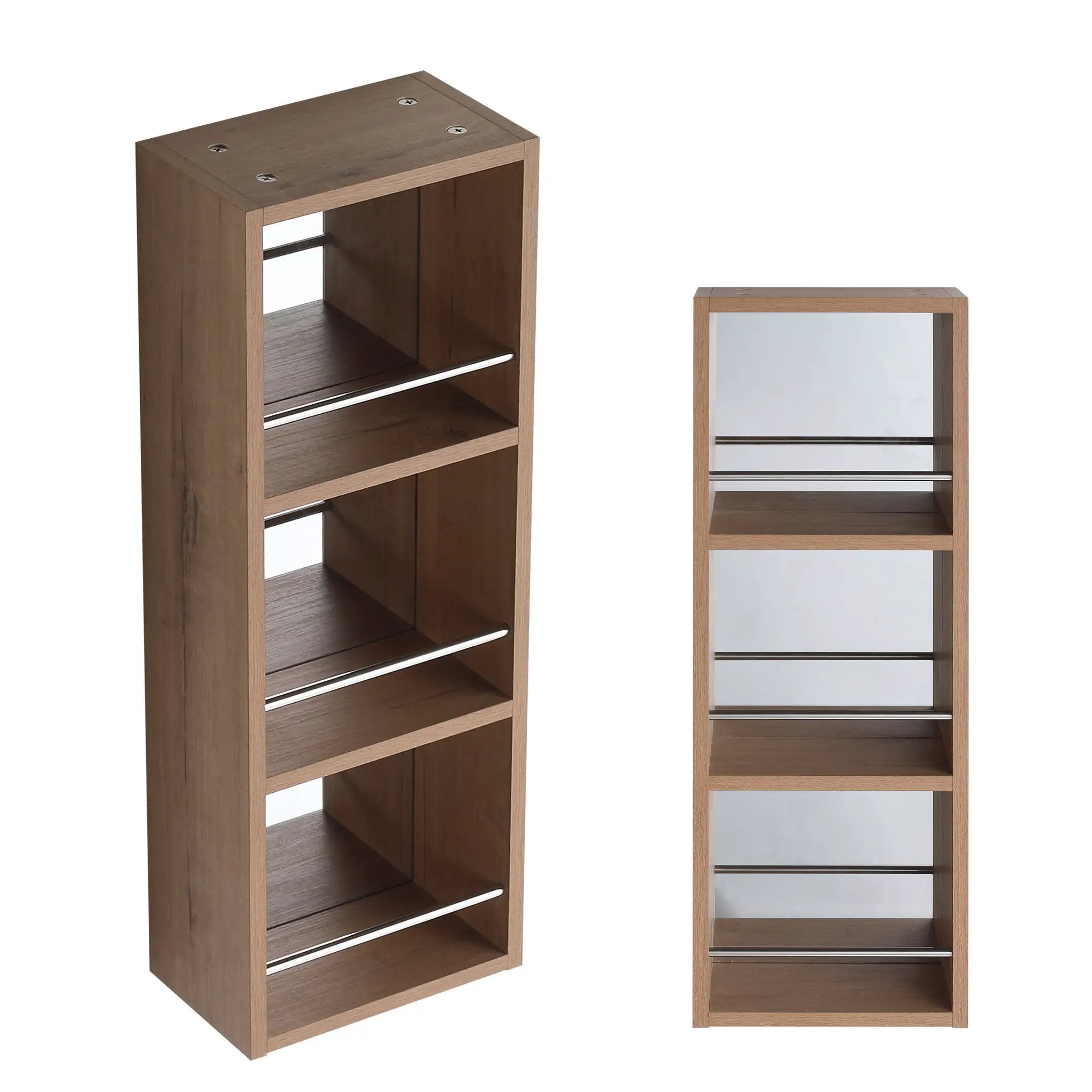 10'' Wall Mounted Bathroom Mirror Cabinet with Open Storage by HouseOfZazla