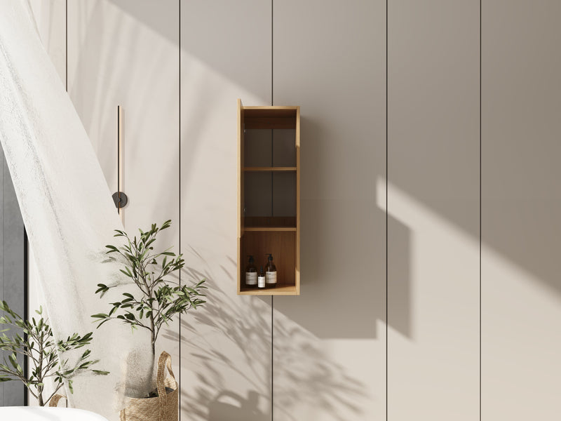 12 Inch Small Wall-Mounted Side Cabinet by HouseOfZazla