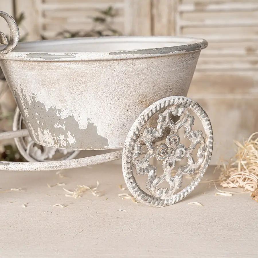 Rustic Bicycle Metal Wire Wall Planter Basket by HouseOfZazla