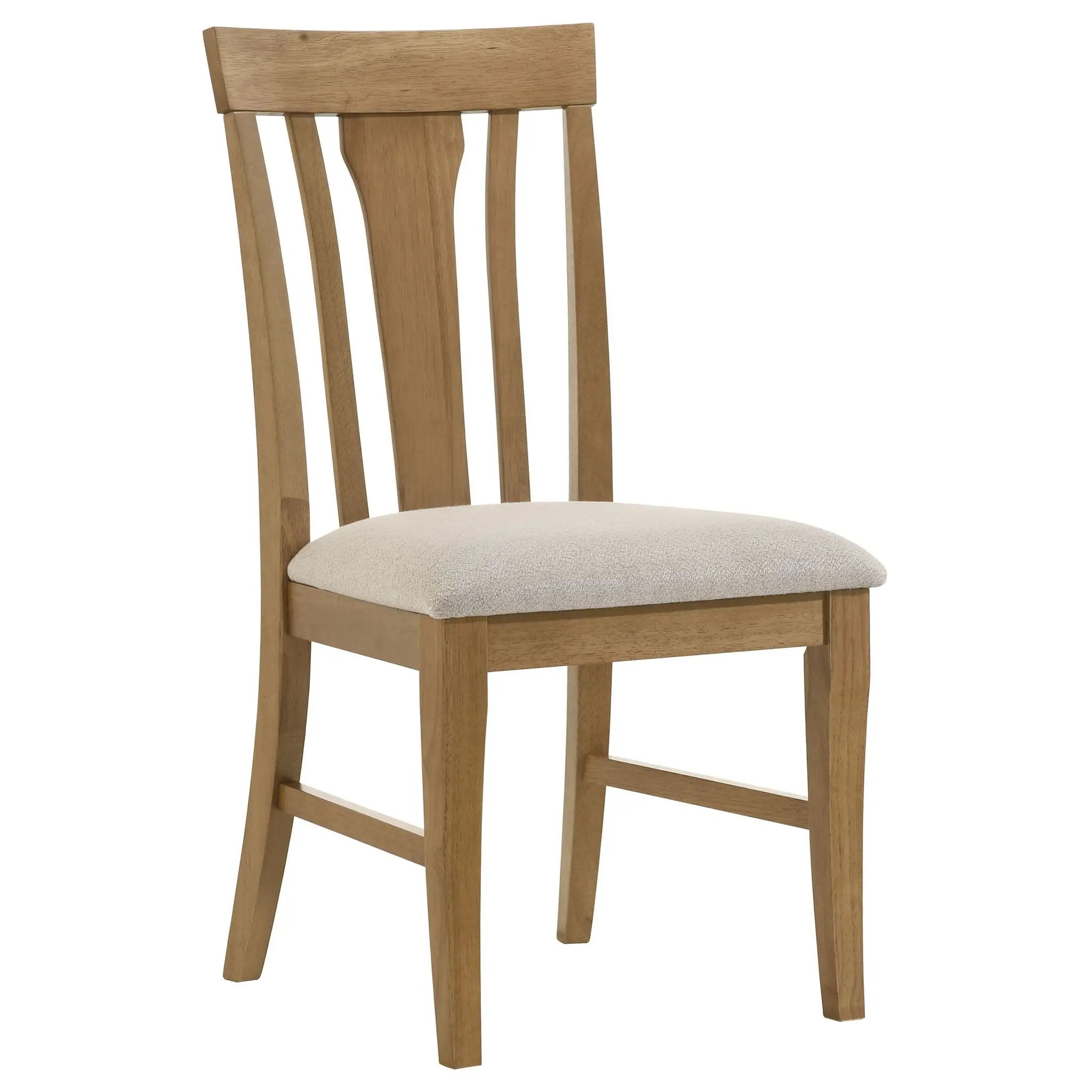 Hartville 5-piece Round Dining Table Set Natural Light Brown by Unique Piece Furniture