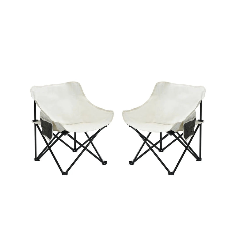Portable Folding Camping Chairs With Carry Bag (Set of 2) by Unique Piece Furniture