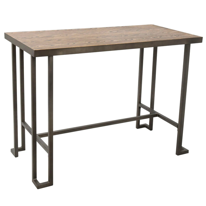 Roman - Industrial Counter Table by Unique Piece Furniture