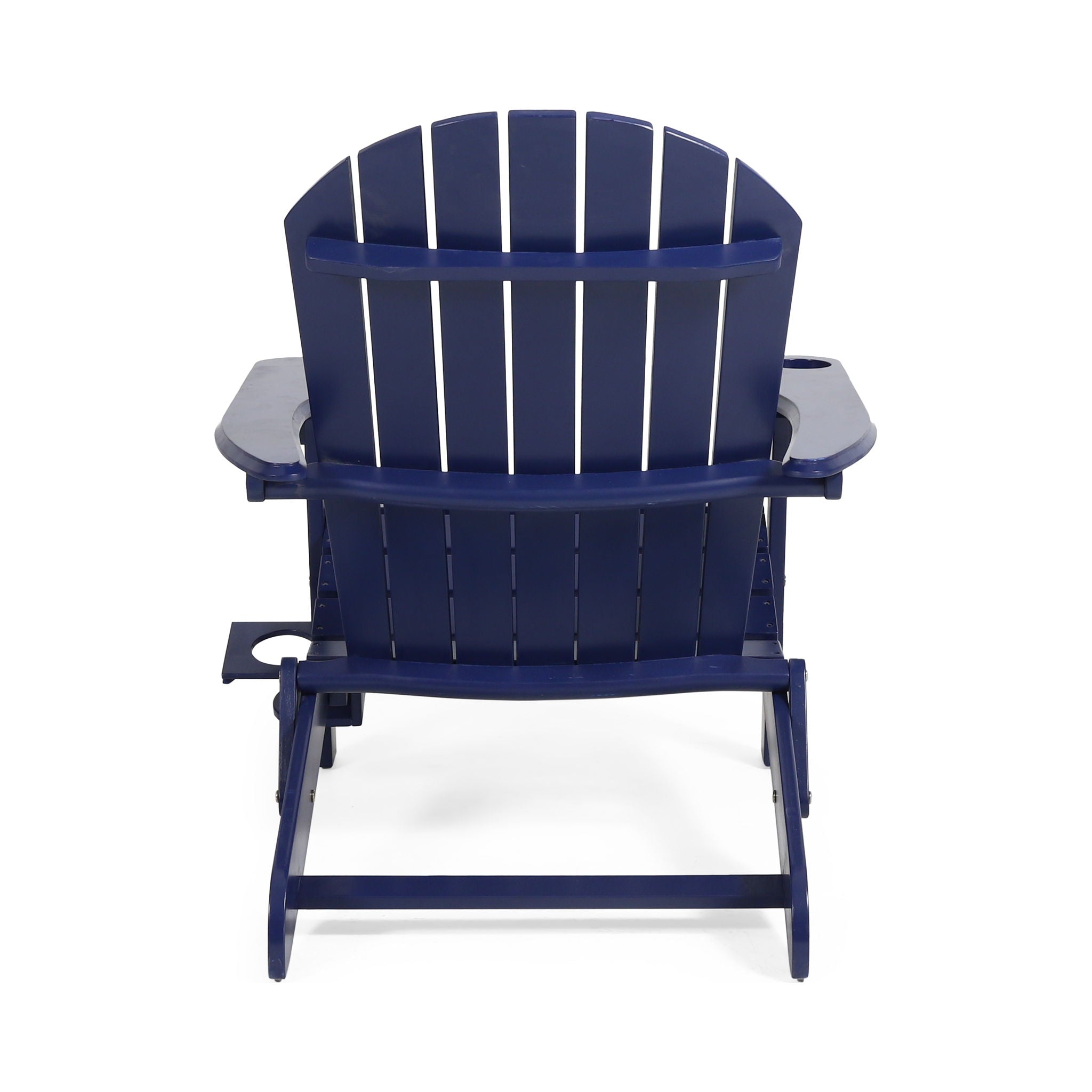 Zenithia Outdoor Foldable Adirondack Chair with 2 Cup Holders by HouseOfZazla