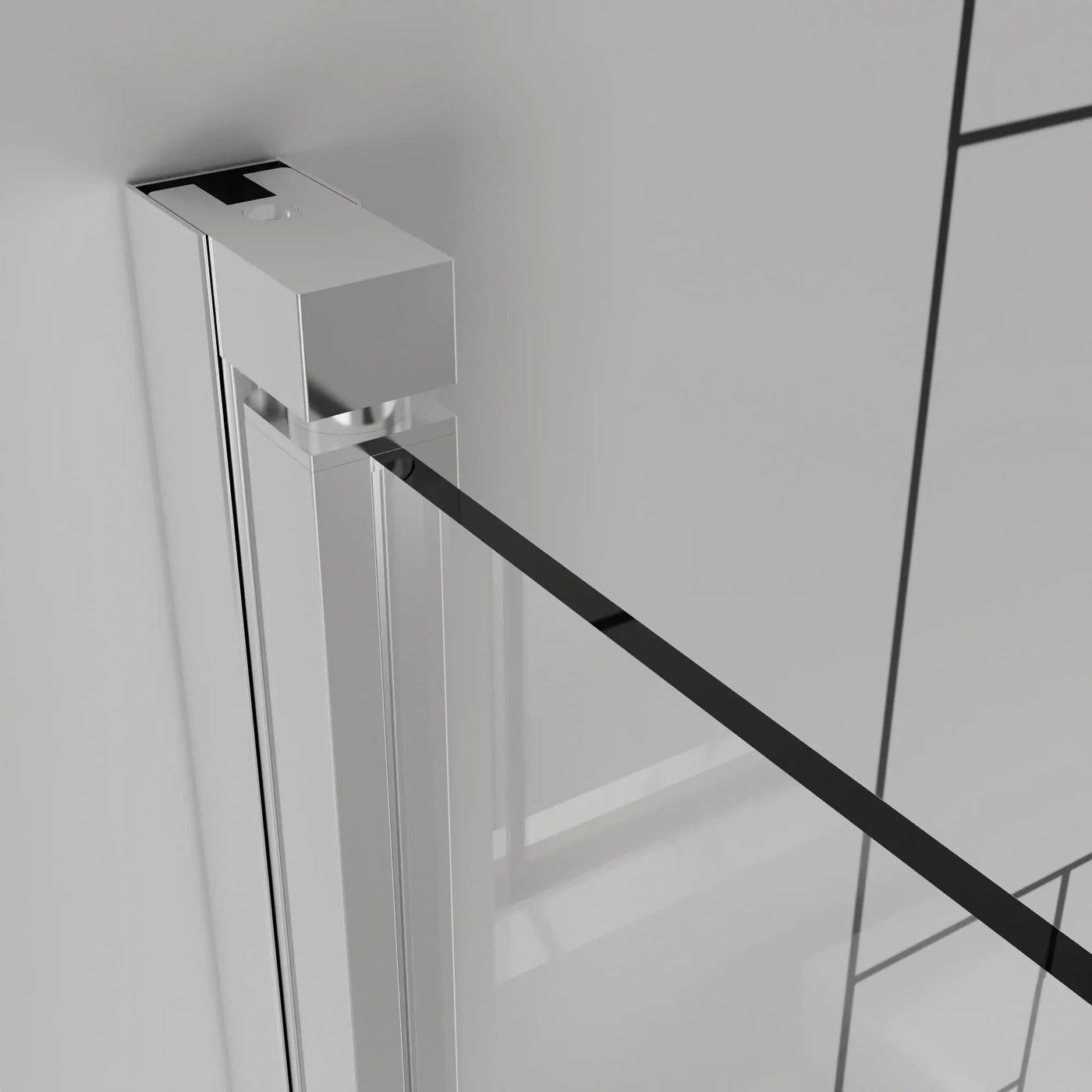 Bifold Frameless Shower Door With Tempered Clear Glass by HouseOfZazla