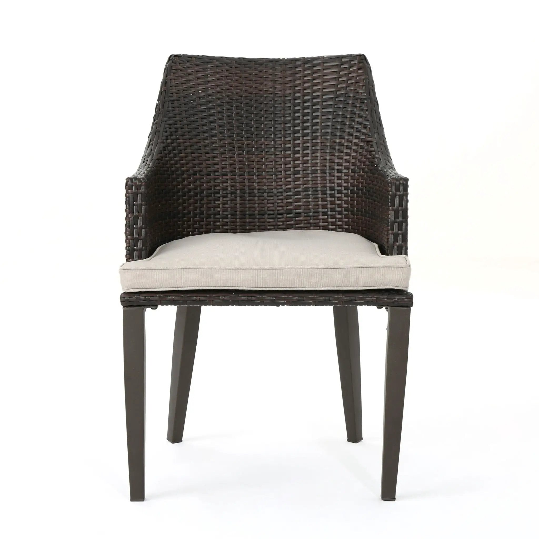 Hillhurst Outdoor Chair Set of 2 with Weather Resistant Cushions by HouseOfZazla