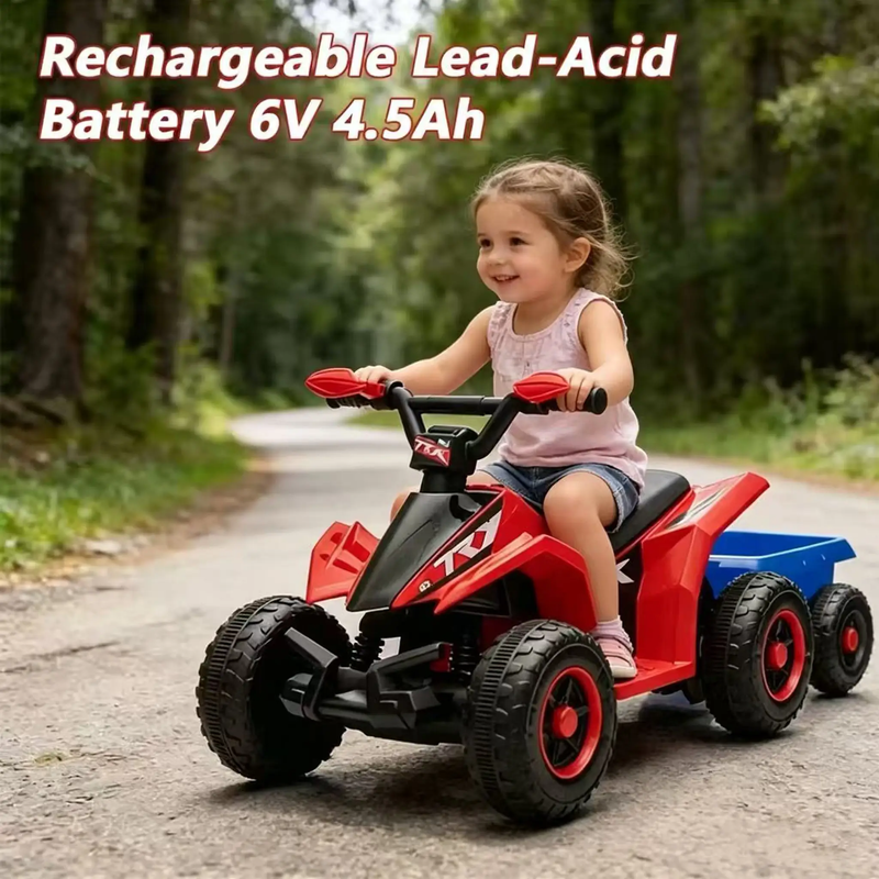 Kids Electric ATV Ride On Toy - Perfect Gift for Young Adventurers by HouseOfZazla