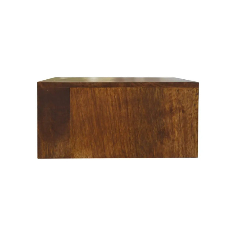 Floating Bedside Table - Chestnut by HouseOfZazla