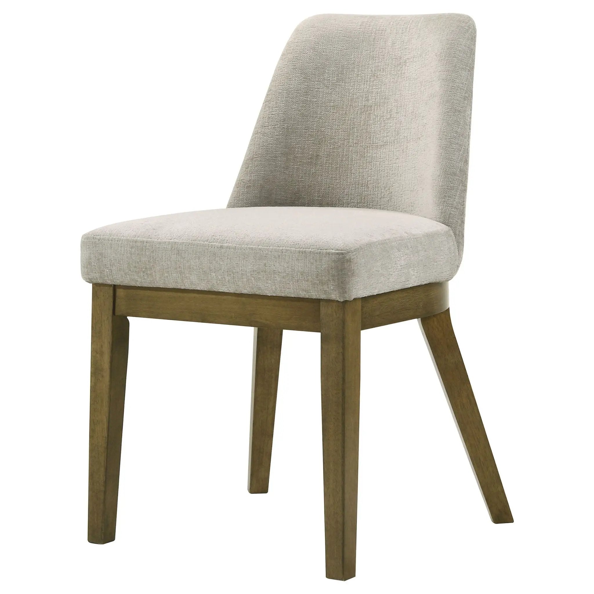 Castlewood Upholstered Side Chair Light Tan (Set of 2) by Unique Piece Furniture