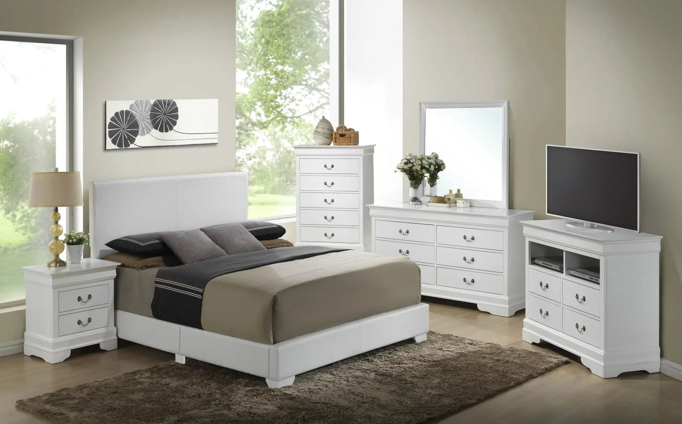Elegant Platform Bed For Relaxed Spaces by HouseOfZazla
