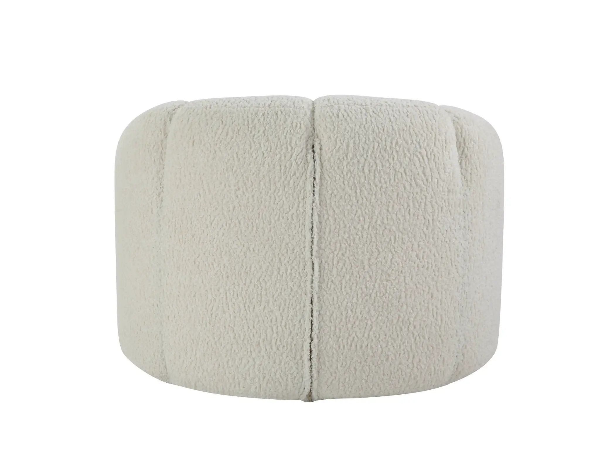 Osmash - Teddy Sherpa Chair With Swivel - White by Unique Piece Furniture