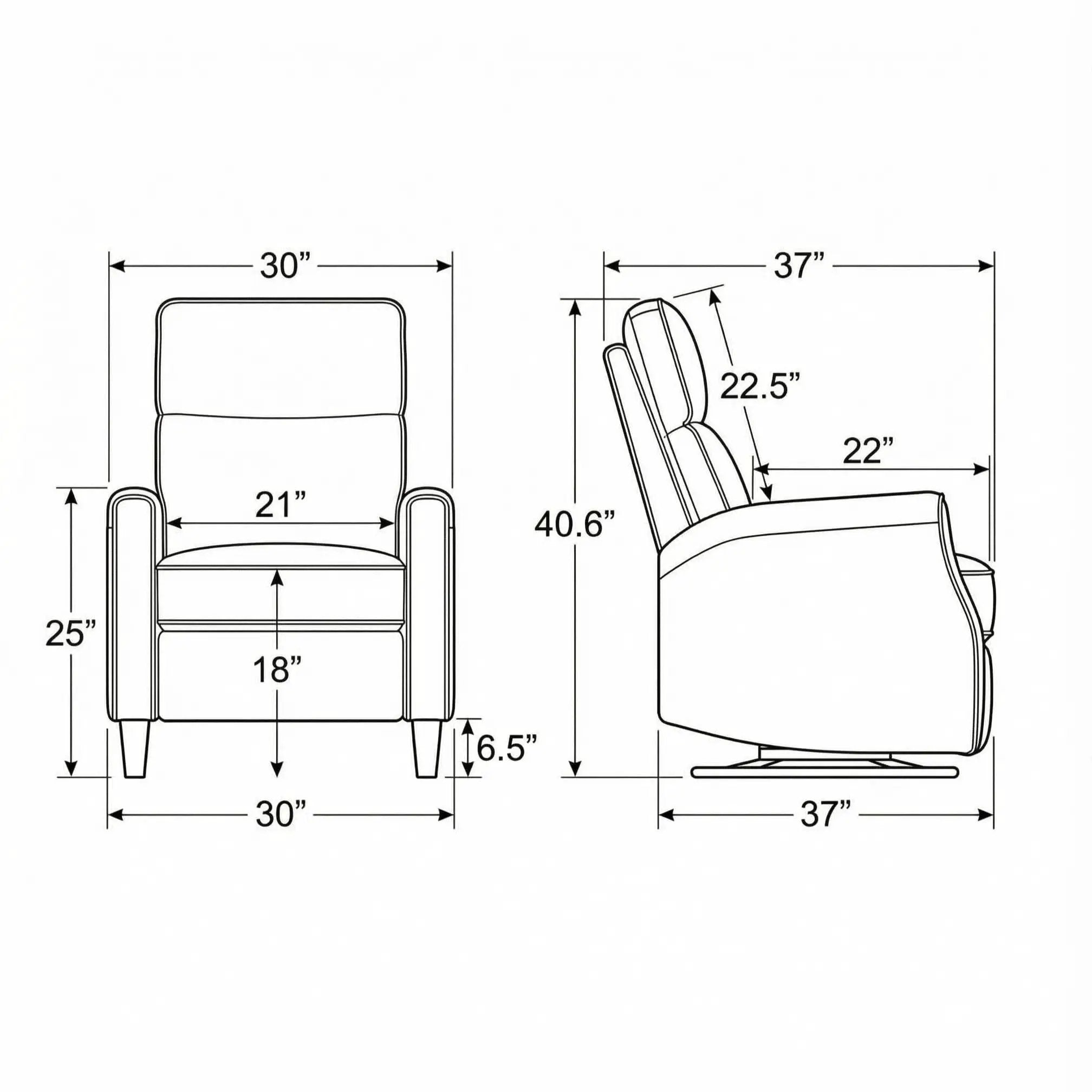 Swivel Gliding Recliner by HouseOfZazla